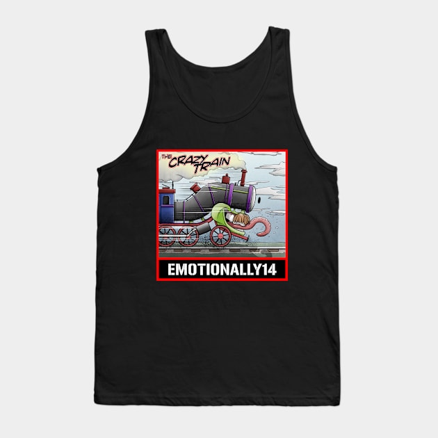 The Crazy Train Logo T-Shirt Tank Top by Emotionally14